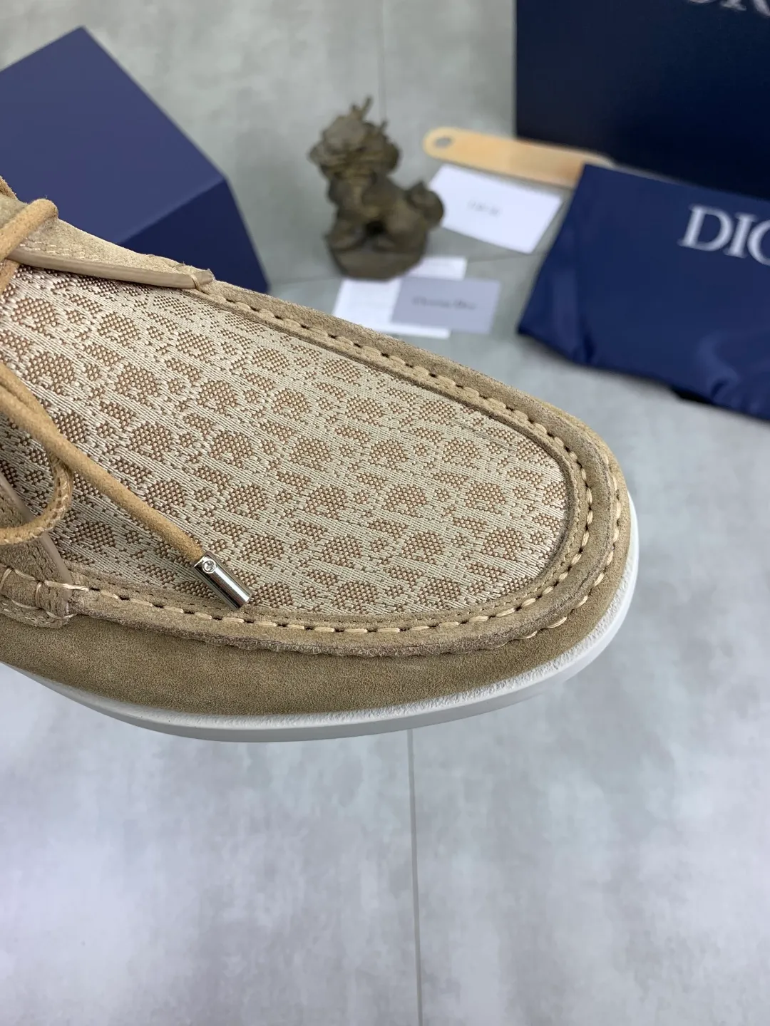 Men's Men's Shoes 💰P580 New Niuli💰High Version 💎💎💎Dior Original! Top Italian purchasing agent! Men's high-top business casual leather shoes, original imported calfskin upper, oiled edges, ultimate texture, gentleman style, imported cowhide lining inside, top-quality original Italian rubber outsole, first-class workmanship, top quality! Size: 39-44 (45 customized)